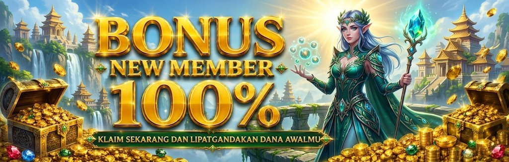 BONUS NEW MEMBER 100%
