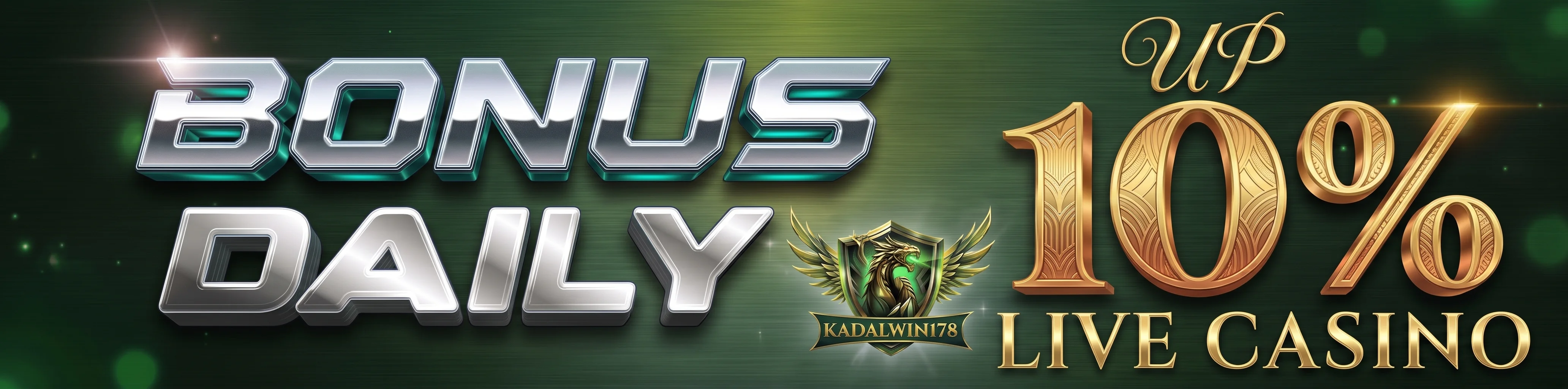 BONUS DAILY DEPOSIT SLOT 10%