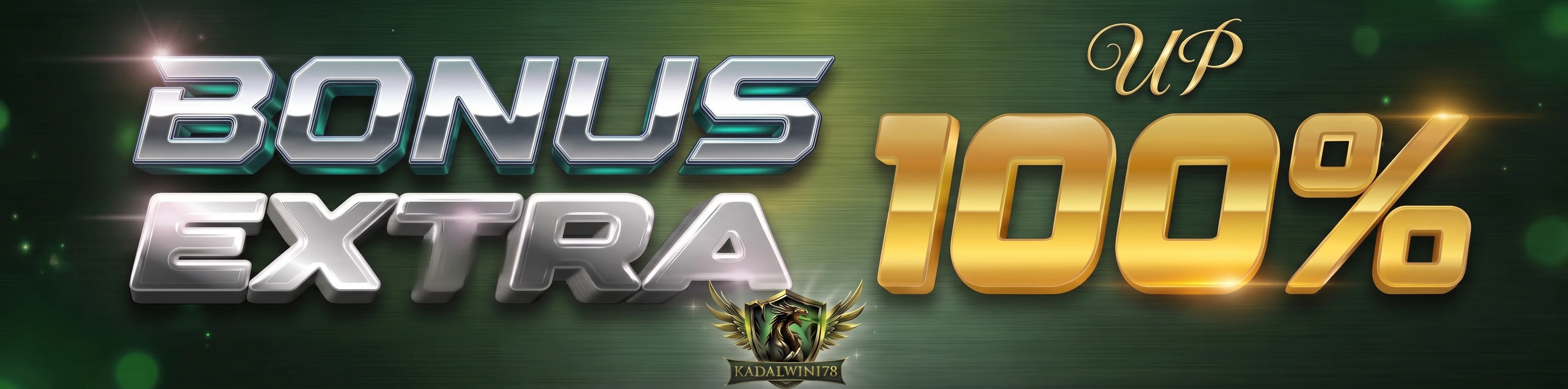 BONUS SLOT EXTRA 100%